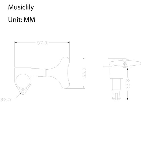 Musiclily M177-4 фото 2