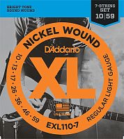 D'Addario EXL110-7 EXL110-7 XL NICKEL WOUND