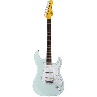 G&L Tribute S-500 Sonic Blue RW Poplar